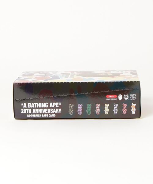 A BATHING APE（アベイシングエイプ）の「A BATHING APE 28TH ANNIVERSARY BE@RBRICK BAPE CAMO 100% BOX #4（フィギュア・メンズ・マルチ・FREE）」の2枚目の写真