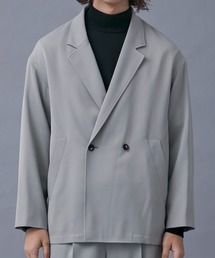 AQUAWOOL カルゼダブルジャケット