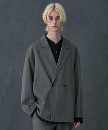 PUBLIC TOKYO | AQUAWOOL カルゼダブルジャケット(セットアップ)