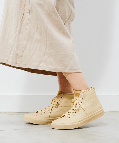 VANS(バンズ)の「VANS ヴァンズ SK8-HI DECON DX WR スケートハイ ディーコン ディエックス ダブルアール V38CL+DECON WR BEIGE(スニーカー・メンズ・ベージュ・10h/4/8h/7/12/7h/10/5h/4h/6/11/9h/9/5/6h/8)」の3枚目の写真