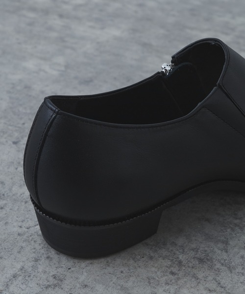 Lui's（ルイス）の「サイドZIPスリッポン（ドレスシューズ・メンズ・ブラック・40/41/42）」の10枚目の写真