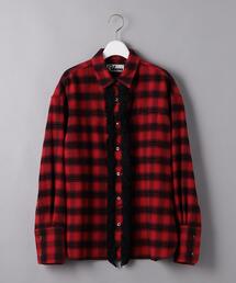 ＜Cabana（カバナ）＞フリンジ チェック シャツ