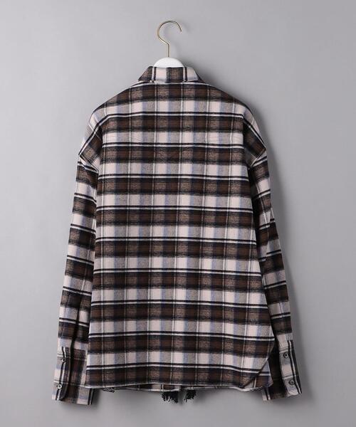 Cabana（カバナ）の「＜Cabana（カバナ）＞フリンジ チェック シャツ（シャツ/ブラウス・レディース・グレー/レッド・36）」の5枚目の写真