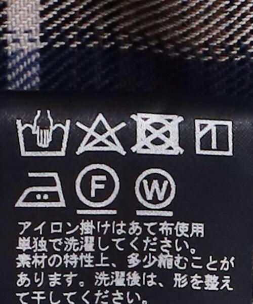 Cabana（カバナ）の「＜Cabana（カバナ）＞フリンジ チェック シャツ（シャツ/ブラウス・レディース・グレー/レッド・36）」の6枚目の写真