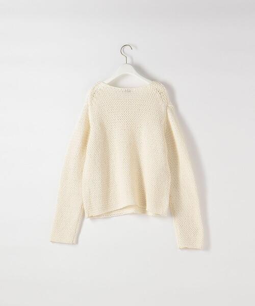 steven alan ウールケーブル セーラーカラーニット ホワイト Steven Alan＞ウール ケーブル ニット