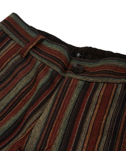 NO ID.（ノーアイディ）の「マルチストライプフレアパンツ（その他パンツ・メンズ・ベージュ/グリーン/ブラック・1/2/3）」の19枚目の写真