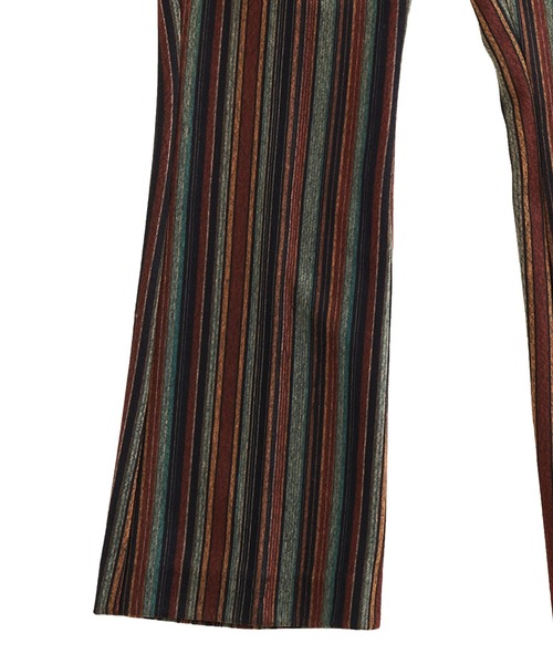 NO ID.（ノーアイディ）の「マルチストライプフレアパンツ（その他パンツ・メンズ・ベージュ/グリーン/ブラック・1/2/3）」の22枚目の写真