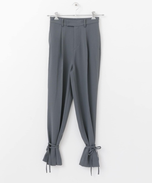 KBF+（ケービーエフプラス）の「KBF+　スソシボリパンツ∴（その他パンツ・レディース・ピンク系その他/ライトベージュ・38/36）」の6枚目の写真