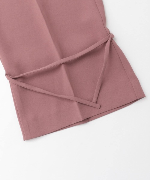 KBF+（ケービーエフプラス）の「KBF+　スソシボリパンツ∴（その他パンツ・レディース・ピンク系その他/ライトベージュ・38/36）」の17枚目の写真