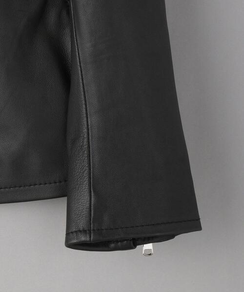 BEAUTY&YOUTH UNITED ARROWS（ビューティーアンドユースユナイテッドアローズ）の「BY シープレザー シングル ライダースジャケット（ライダースジャケット・メンズ・ブラック・L/M/S/XL）」の15枚目の写真