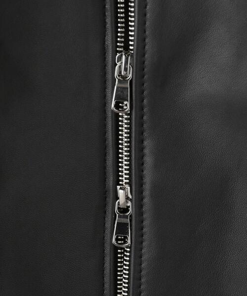 BEAUTY&YOUTH UNITED ARROWS（ビューティーアンドユースユナイテッドアローズ）の「BY シープレザー シングル ライダースジャケット（ライダースジャケット・メンズ・ブラック・L/M/S/XL）」の20枚目の写真