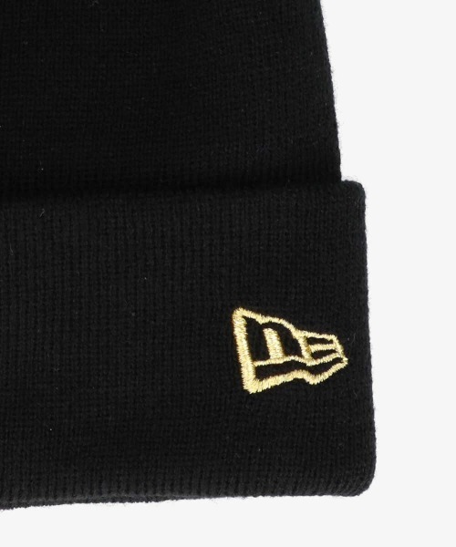 NEW ERA（ニューエラ）の「NEW ERA  BASIC CUFF KNIT（ニットキャップ/ビーニー・メンズ・ネイビー/ブラウン/グレー/アイボリー/ブラック×ホワイト/ブラック×ブラック/バーガンディー/ウィート/ブラック×ゴールド・57~59cm）」の20枚目の写真