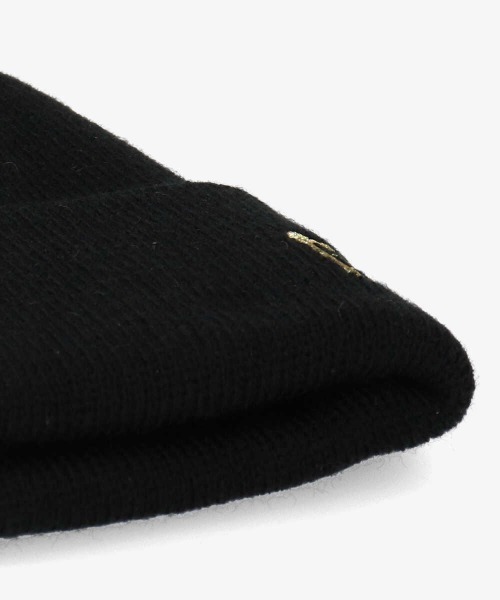 NEW ERA（ニューエラ）の「NEW ERA  BASIC CUFF KNIT（ニットキャップ/ビーニー・メンズ・ネイビー/ブラウン/グレー/アイボリー/ブラック×ホワイト/ブラック×ブラック/バーガンディー/ウィート/ブラック×ゴールド・57~59cm）」の21枚目の写真
