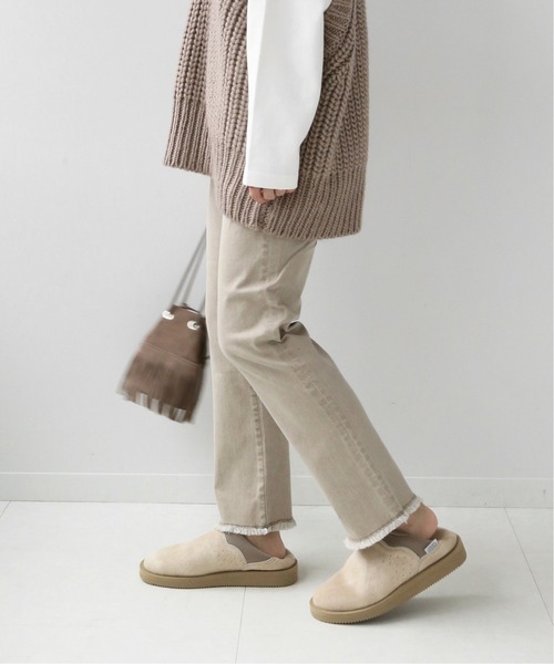JOURNAL STANDARD relume(ジャーナルスタンダード レリューム)の「【MARITAS】カットオフカラーデニム◆(デニムパンツ・レディース・カーキ/グレー/キャメル/ベージュ・36/38)」の11枚目の写真