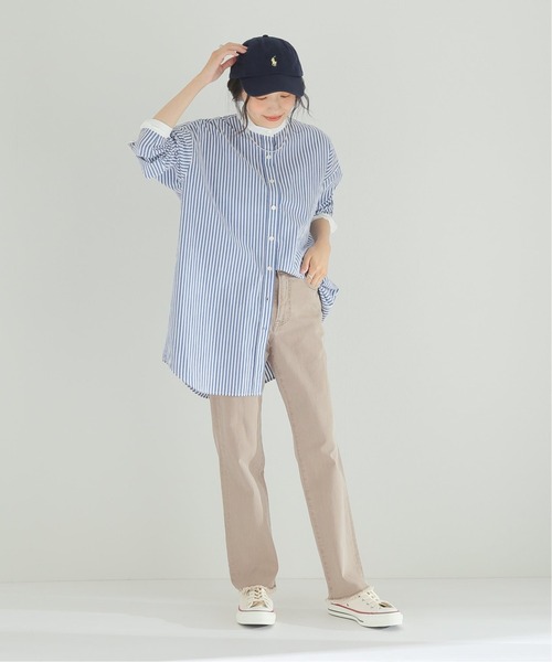 JOURNAL STANDARD relume(ジャーナルスタンダード レリューム)の「【MARITAS】カットオフカラーデニム◆(デニムパンツ・レディース・カーキ/グレー/キャメル/ベージュ・36/38)」の14枚目の写真