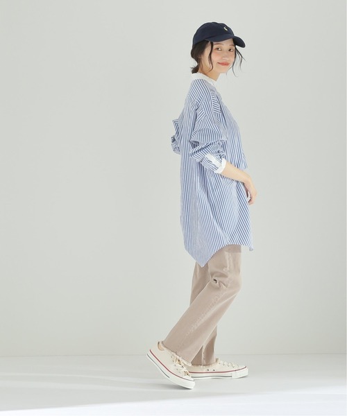 JOURNAL STANDARD relume(ジャーナルスタンダード レリューム)の「【MARITAS】カットオフカラーデニム◆(デニムパンツ・レディース・カーキ/グレー/キャメル/ベージュ・36/38)」の15枚目の写真