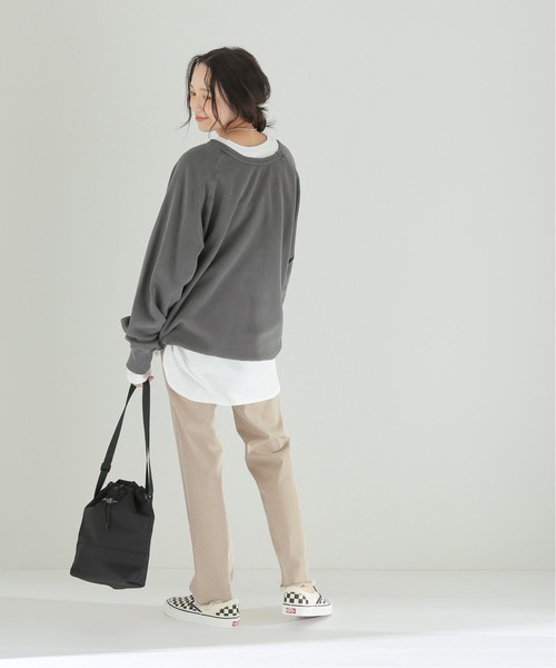 JOURNAL STANDARD relume(ジャーナルスタンダード レリューム)の「【MARITAS】カットオフカラーデニム◆(デニムパンツ・レディース・カーキ/グレー/キャメル/ベージュ・36/38)」の21枚目の写真