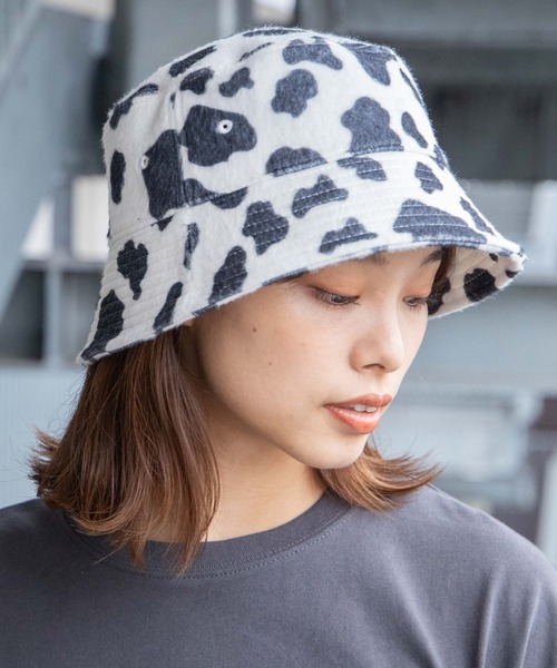WEGO（ウィゴー）の「WEGO/起毛アニマルバケットハット（ハット・レディース・ブラック/その他1/その他2/その他3・FREE）」の4枚目の写真
