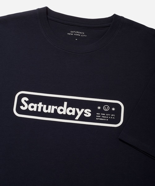 Saturdays NYC（サタデーズ ニューヨークシティ ）の「Acid Trails Relaxed S/S Tee（Tシャツ/カットソー・メンズ・ネイビー/ホワイト/オリーブ・L/S/M/XL/X-SMALL）」の20枚目の写真