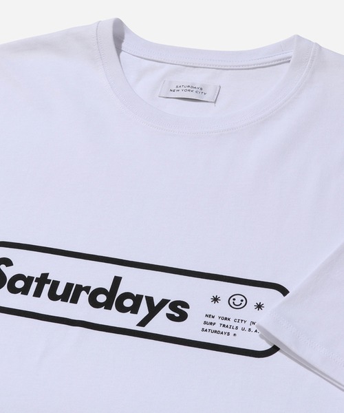 Saturdays NYC（サタデーズ ニューヨークシティ ）の「Acid Trails Relaxed S/S Tee（Tシャツ/カットソー・メンズ・ネイビー/ホワイト/オリーブ・L/S/M/XL/X-SMALL）」の22枚目の写真