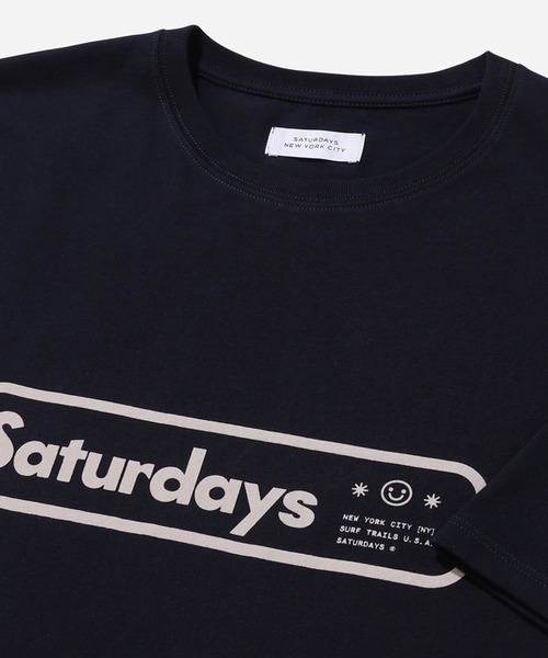Saturdays NYC（サタデーズ ニューヨークシティ ）の「Acid Trails Relaxed S/S Tee（Tシャツ/カットソー・メンズ・ネイビー/ホワイト/オリーブ・L/S/M/XL/X-SMALL）」の18枚目の写真