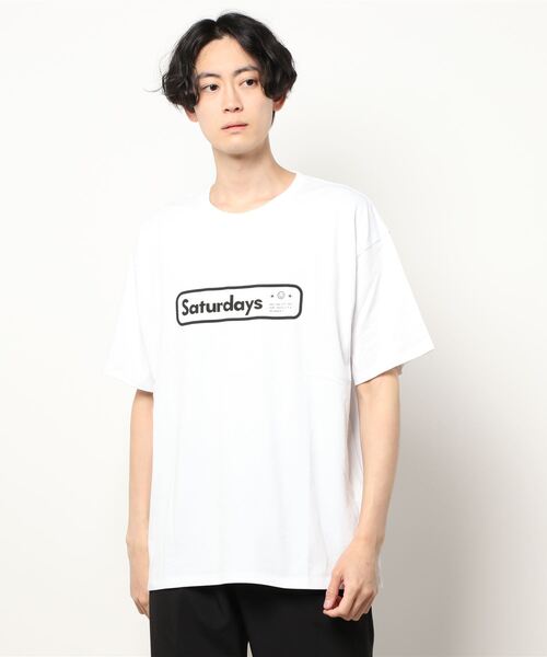 Saturdays NYC（サタデーズ ニューヨークシティ ）の「Acid Trails Relaxed S/S Tee（Tシャツ/カットソー・メンズ・ネイビー/ホワイト/オリーブ・L/S/M/XL/X-SMALL）」の11枚目の写真