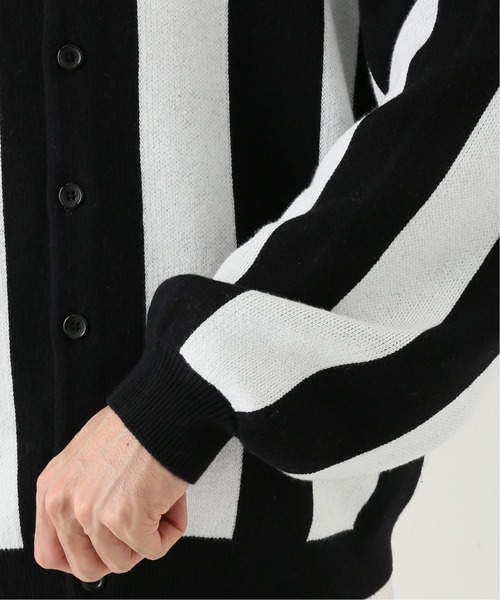 JOINT WORKS（ジョイントワークス）の「CHECKER FLAG CARDIGAN（カーディガン/ボレロ・メンズ・パープル系その他/ブラック系その他/ブラック/パープル・MEDIUM/LARGE）」の10枚目の写真