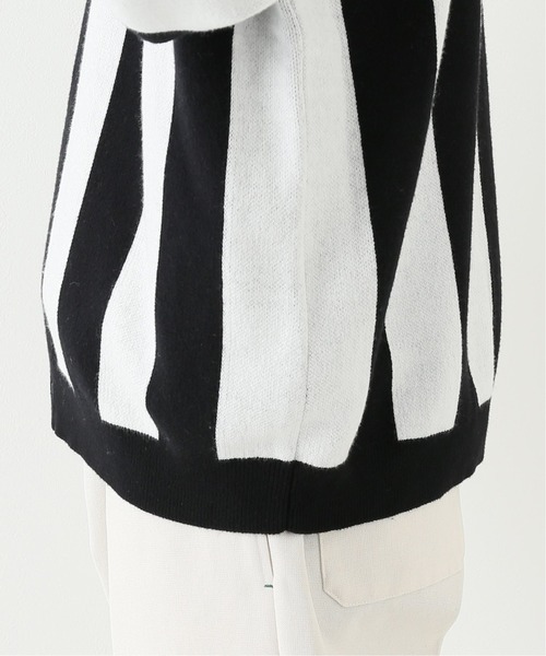 JOINT WORKS（ジョイントワークス）の「CHECKER FLAG CARDIGAN（カーディガン/ボレロ・メンズ・パープル系その他/ブラック系その他/ブラック/パープル・MEDIUM/LARGE）」の12枚目の写真