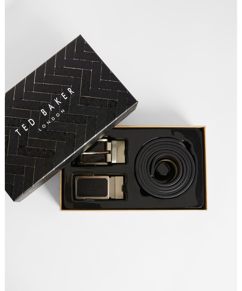 Ted Baker(テッドベーカー)の「RATE メンズ ベルト(ベルト・メンズ・ブラック・O/S)」の1枚目の写真