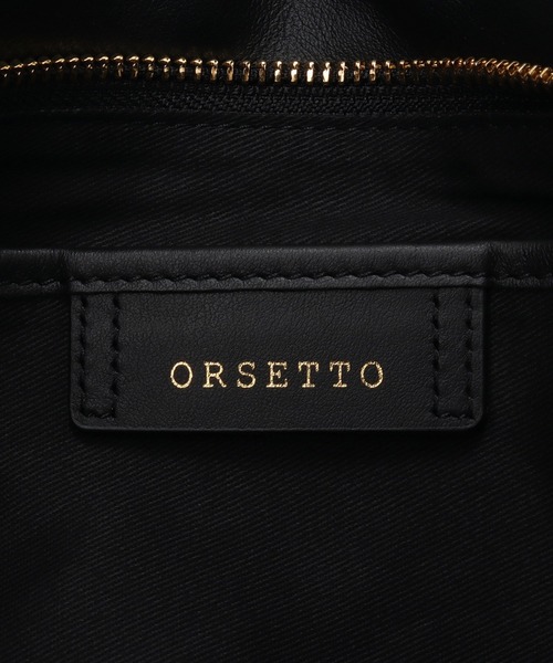 ORSETTO（オルセット）の「【ORSETTO】PUFF2Wayバッグ（ショルダーバッグ・レディース・ブラック/アイボリー・FREE）」の15枚目の写真
