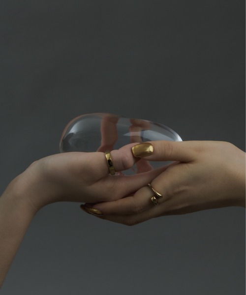 muku（ムク）の「金属アレルギー対応 スクエアリング / サージカルステンレス（リング・レディース・シルバー/ゴールド・6/8/7）」の22枚目の写真