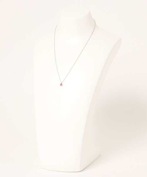 BROTHERHOOD（ブラザーフッド）の「【earyear】バースストーンペンダント：シルバー（ネックレス・レディース・ブルー/ネイビー/クリア/ホワイト/グリーン/ピンク/グレー/ライトパープル/ライトブルー/ライトグリーン/レッド/ターコイズブルー・FREE）」の14枚目の写真