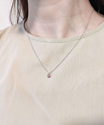 【earyear】バースストーンペンダント：シルバー