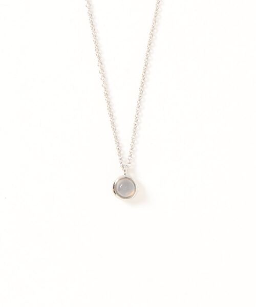 BROTHERHOOD（ブラザーフッド）の「【earyear】バースストーンペンダント：シルバー（ネックレス・レディース・ブルー/ネイビー/クリア/ホワイト/グリーン/ピンク/グレー/ライトパープル/ライトブルー/ライトグリーン/レッド/ターコイズブルー・FREE）」の16枚目の写真