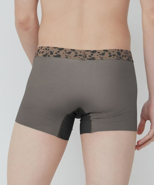 BODY WILD（ボディーワイルド）の「BODY WILD/ボディワイルド　ボクサーパンツ　前閉じ　超軽量カットオフ（ボクサーパンツ・メンズ・グレー/ブラウン・MEDIUM/LARGE）」の9枚目の写真