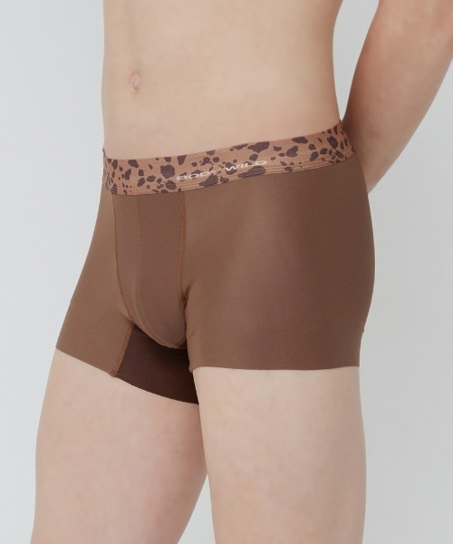 BODY WILD（ボディーワイルド）の「BODY WILD/ボディワイルド　ボクサーパンツ　前閉じ　超軽量カットオフ（ボクサーパンツ・メンズ・グレー/ブラウン・MEDIUM/LARGE）」の8枚目の写真