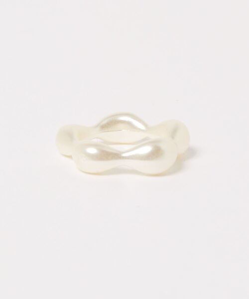 casita(RETRO GIRL)（カシータ）の「リング（リング・レディース・オフホワイト/パープル/クリア/ブラウン・FREE）」の7枚目の写真