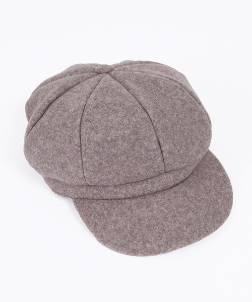 WC（ダブル シー）の「ウールタッチキャスケット（キャスケット・レディース・ブラック/ブラウン/アイボリー・FREE）」の8枚目の写真