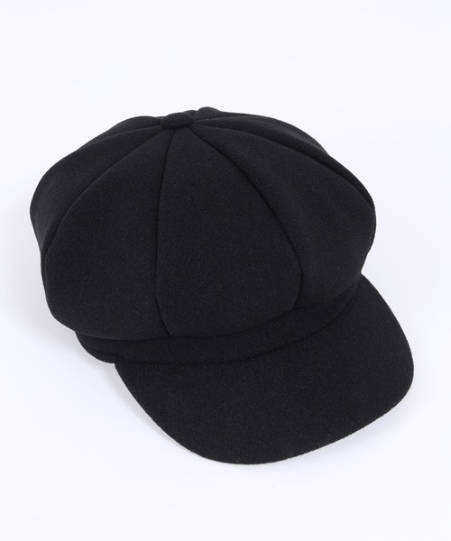 WC（ダブル シー）の「ウールタッチキャスケット（キャスケット・レディース・ブラック/ブラウン/アイボリー・FREE）」の7枚目の写真