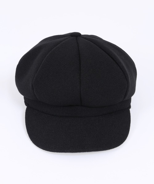 WC（ダブル シー）の「ウールタッチキャスケット（キャスケット・レディース・ブラック/ブラウン/アイボリー・FREE）」の9枚目の写真