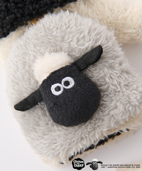 CIAOPANIC TYPY(チャオパニックティピー)の「【KIDS】【ひつじのショーン×CIAOPANIC TYPY】コラボ2WAY手袋(手袋・キッズ・ブラック/ブラウン・ONE SIZE)」の5枚目の写真