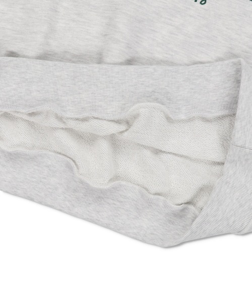 SPINNS（スピンズ）の「【ゆったりシルエット】WSロゴ ハーフジップ裏起毛スウェット（スウェット・レディース・ブラック/ダークグリーン/ネイビー/オフホワイト/オートミール・ONESIZE）」の21枚目の写真