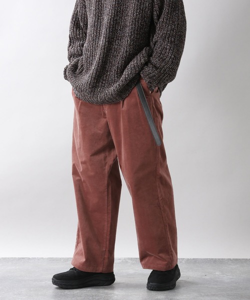 RAGEBLUE（レイジブルー）の「ベッチンタックワイドパンツ/259737（チノパンツ・メンズ・ブラック/ブラウン/グレー/グリーン・SMALL/MEDIUM/LARGE）」の16枚目の写真