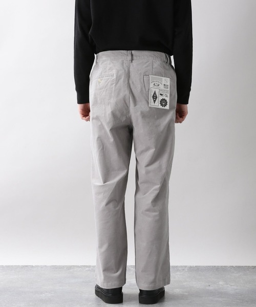 RAGEBLUE（レイジブルー）の「ベッチンタックワイドパンツ/259737（チノパンツ・メンズ・ブラック/ブラウン/グレー/グリーン・SMALL/MEDIUM/LARGE）」の7枚目の写真