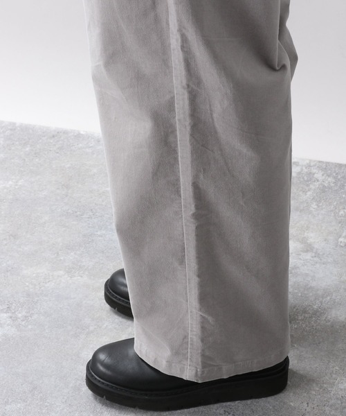 RAGEBLUE（レイジブルー）の「ベッチンタックワイドパンツ/259737（チノパンツ・メンズ・ブラック/ブラウン/グレー/グリーン・SMALL/MEDIUM/LARGE）」の10枚目の写真