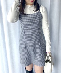 OLIVE des OLIVE | タートル付ミニキャミワンピ(ワンピース)