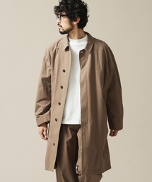 メンズのステンカラーコート ベージュ系 ファッション通販 Zozotown