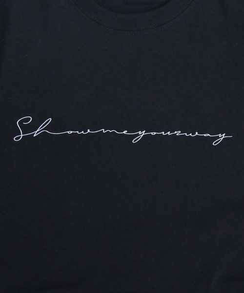 HER CLOSET(ハークローゼット)の「【shemoshelly】WEB限定シンプルプリントロゴロンT(Tシャツ/カットソー・レディース・ホワイト/ブラック・S/M/L)」の11枚目の写真