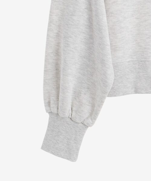 MAJESTIC LEGON(マジェスティックレゴン)の「2wayスウェットカーディガン(カーディガン/ボレロ・レディース・アイボリー/グレー/グリーン・MEDIUM)」の19枚目の写真