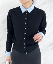 UNTITLED | レーヨンストレッチカーディガン【洗える】(カーディガン/ボレロ)